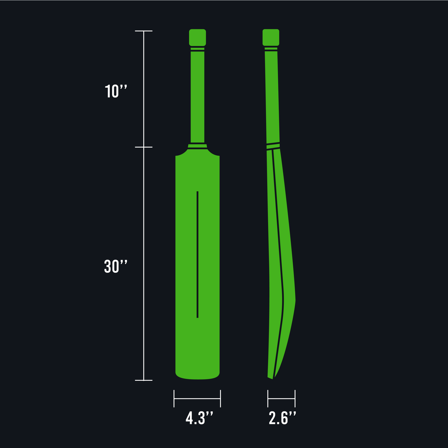 E-Willow Bats Red